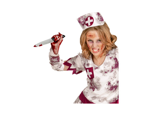 Cuțit de jucărie pătat cu sânge - 30 cm