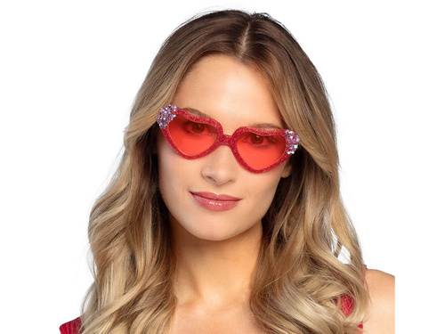 Ochelari cu inimă de dragoste - 1 buc.