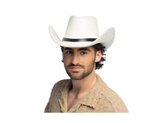 Bronco cowboy pălărie alb