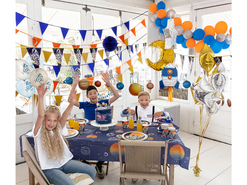 Față de masă aniversară Cosmos - 120 x 180 cm - 1 buc.