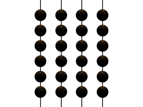 Decorațiuni strălucitoare pentru agățat - 4 buc.