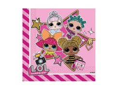 Șervețele LOL Surprise - 33 cm - 20 buc. - 73g