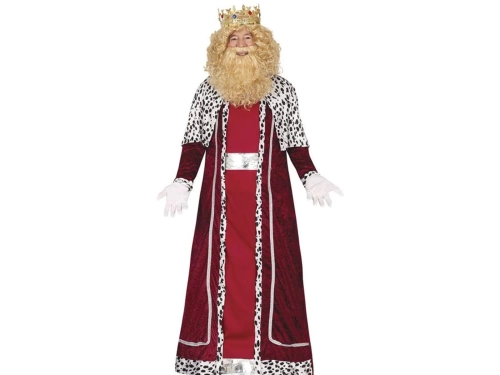 Costum de rege roșu pentru bărbați