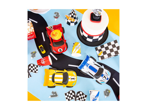 Lumânare numerică Racing - 5 - 7 cm - 1 buc.