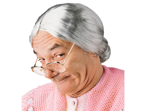 Peruca Granny - 1 buc.