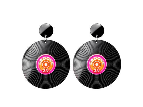 Cercei disc disco - 1 pereche