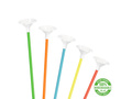 EKO Bețe de hârtie cu dopuri pentru baloane - culori mixte - 10 buc.