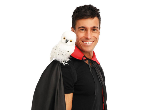 Bufniță albă de Halloween - 20 cm - 1 buc.