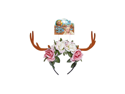 Bentiță coarne cu flori