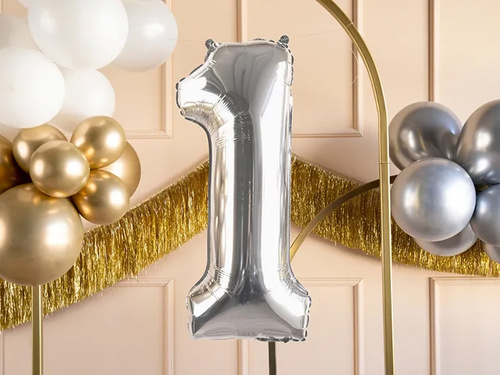 Balon din folie numărul 1 unu - 72 cm - 1 buc.