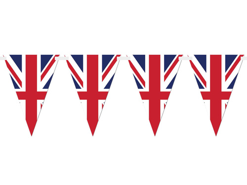 UK Flag Hanging Banner - 5m