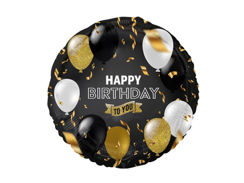 Balon de folie Happy Birthday to you - 46 cm - 1 buc.