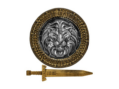 Set Lionheart - scut de 44 cm și sabie de 48 cm