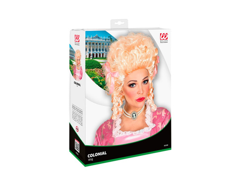 Peruca blondă a unei femei coloniale