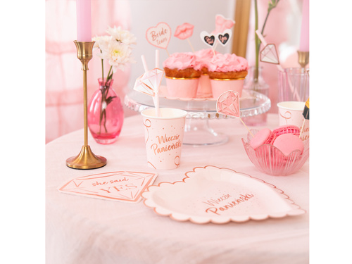 Șervețele cu diamante - Ea a spus DA - 10 buc.