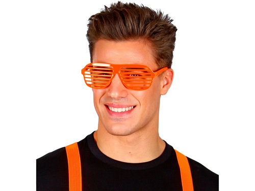 Ochelari orb neon portocaliu - 1 buc.