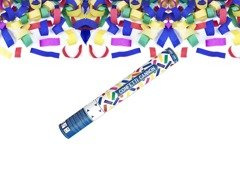 Tub de tragere - confetti colorate - 40 cm - 1 buc.