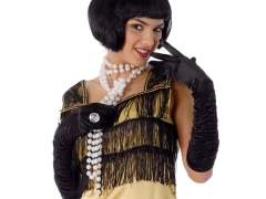 Colier cu perle în stil retro - 1 buc.