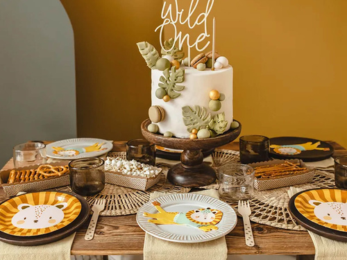 Șervețele aniversare Lion - 16 x 10 cm - 20 buc.