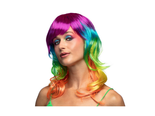 Peruca multicoloră Kandy