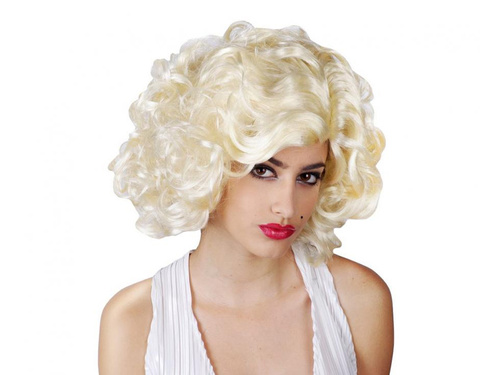 Peruca blonda Marilyn - 1 buc.