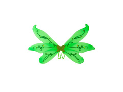 Aripi verzi maxi cu cristale 125×72 cm