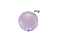 Balon rotund din folie lila - 14" - 1 buc.