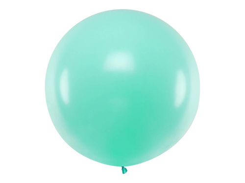 Balon gigant cu diametrul de 1 m - pastel mentă.