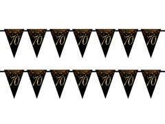 Banner cu steag strălucitor pentru a 70-a aniversare - 5m