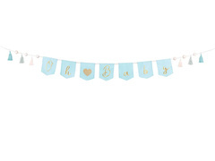 Oh Baby tesatura banner albastru - 250 cm - 1 buc.