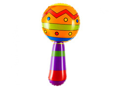Maracas gonflabile - 20 cm - 1 buc.