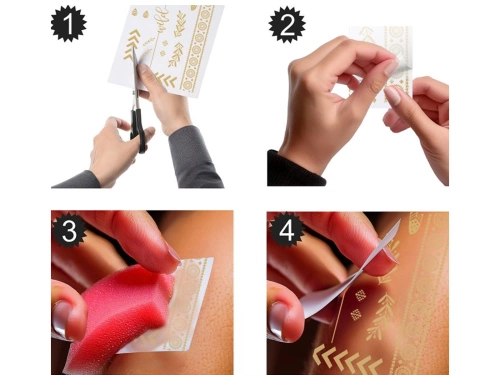 Hipiska tatuaje lavabile