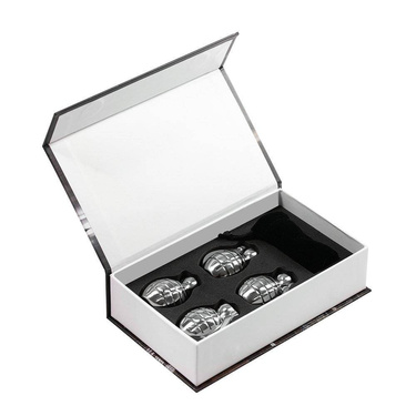 Grenade metalice pentru băuturi - 4 buc.