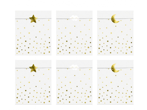 Pungi pentru dulciuri Little Star - 6 buc.