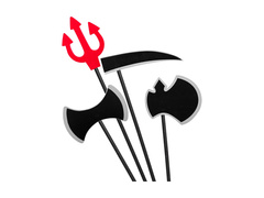 Armă spumă moale 90 cm - 4 modele - mix