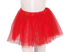 Fustă tutu pentru fete - roșu