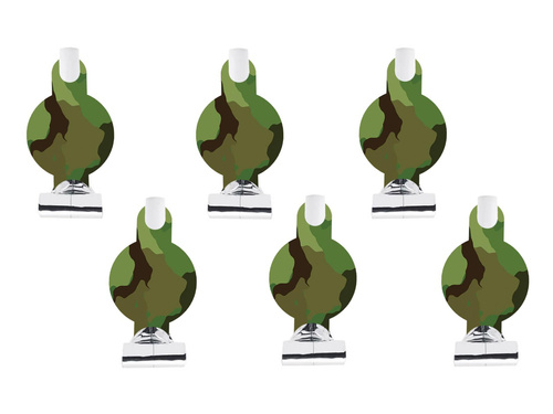 Fluierături de trompetă Moro roll-out - 6 buc