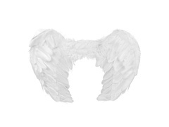 Aripi de înger albe - 45 x 30 cm - 1 buc.