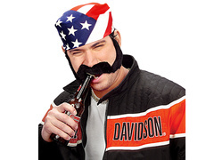 Mustață și mustăți negre - 3 bucăți.