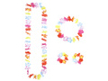 Set - set hawaiian colorat - 4 piese