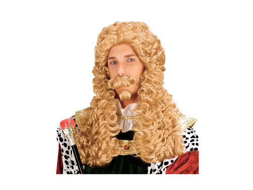 Peruca Le Roi cu mustață și cioc