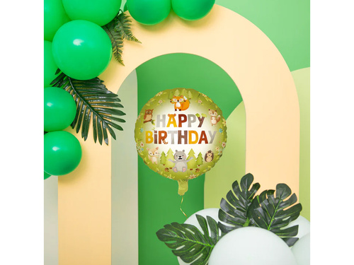 Balon folie prieteni pădure - 45 cm - 1 buc.