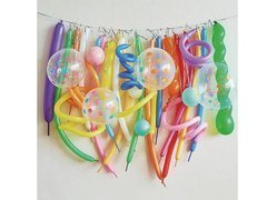 Set de baloane din latex, culori mixte - 32 buc.