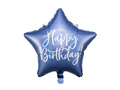 Balon cu steluță albastru marin - 40 cm - 1 buc.