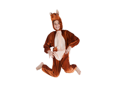 Costum de cangur din pluș pentru copii