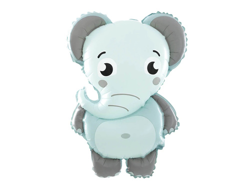 Decorațiune Balon din folie Elefant - 63 cm - 1 buc.