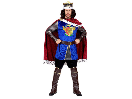 Costum de rege pentru adulți - 1 buc.