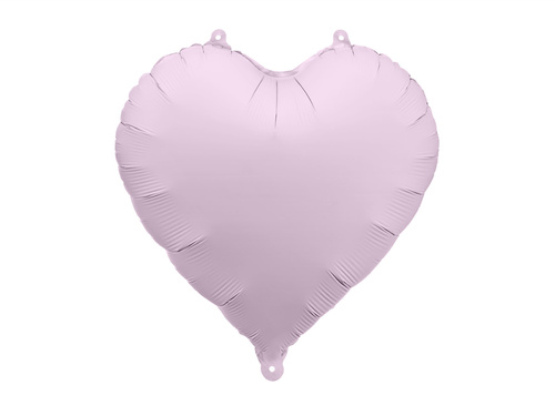 Balon folie cu inimă mov - 45 cm - 1 buc.