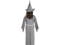 Costum de vrăjitor gri pentru copii