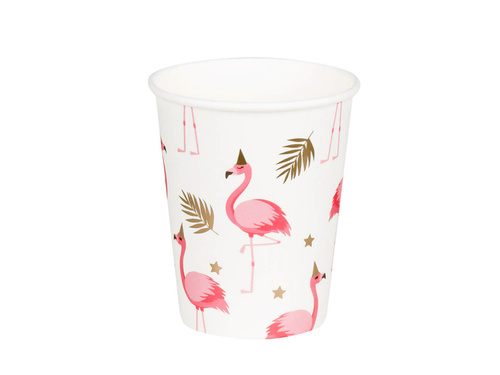 Cupe Hawaiian Flamingos - 210 ml - 10 buc.